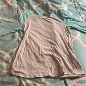 Long sleeve blank tee